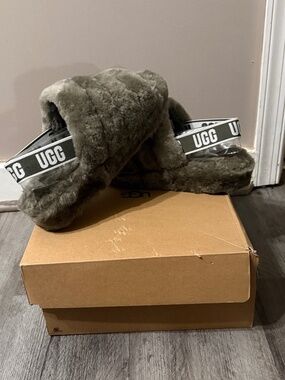 Grey Ugg Slippers